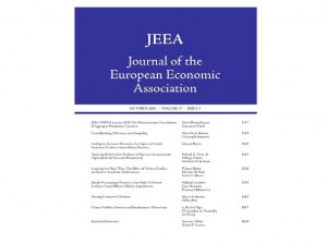 Paper by Fellow Cars Hommes in Journal of The European Economic Association