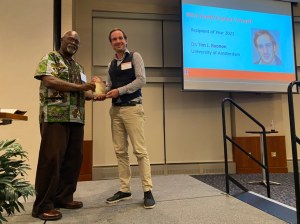 Tim Boonen wins actuarial Early Career Award