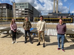 Team VU Amsterdam with PhD students Quint Wiersma and Mariia Artemova second in the Econometric Game 2021