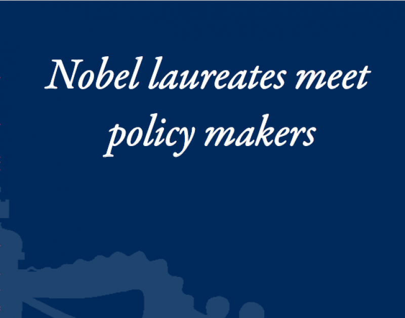Presentation of KVS Preadviezen: ‘Nobel Laureates Meet Policy Makers’