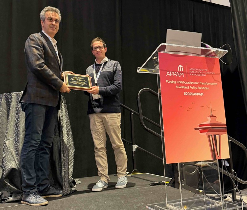 Pilar Garcia-Gomez, Pierre Koning, Owen O’Donnell and Carlos Riumallo Herl win Raymond Vernon Memorial Award